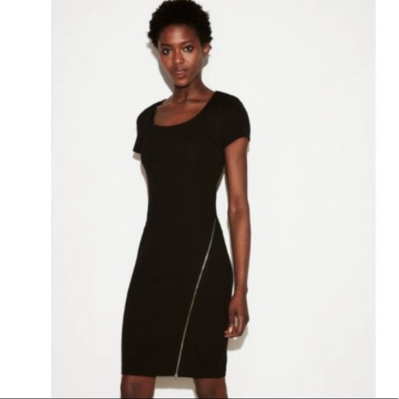 Express Zipper Accent Dress - Picture 2 of 7